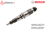 фотография  Форсунка Bosch 0445120277, 0445120397 (FAW Е-4)  на сайте diesel-inj.ru