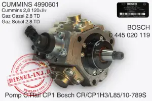 ТНВД Bosch 0445020119 (Газель Cummins ISF 2,8L 4990601)